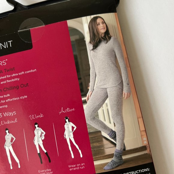 CUDDL DUDS Women's Set of Crew & Leggings Size XS NIP - Picture 5 of 13